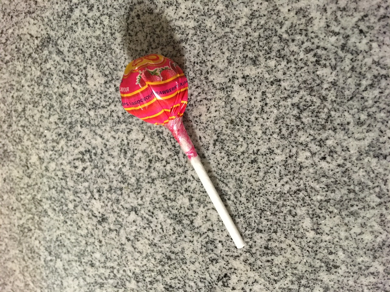 Erdbeer Lolli
