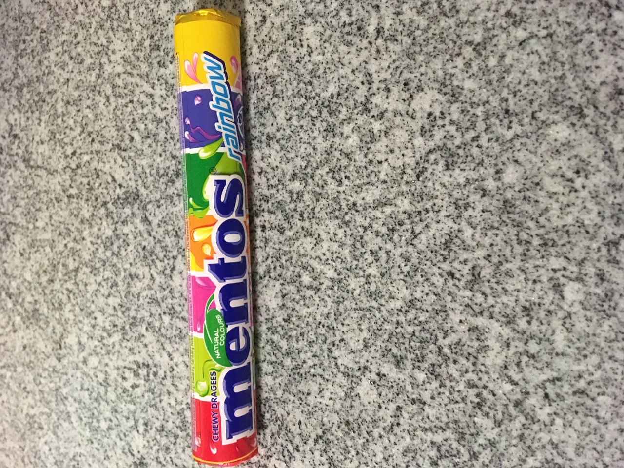 Mentos rainbow